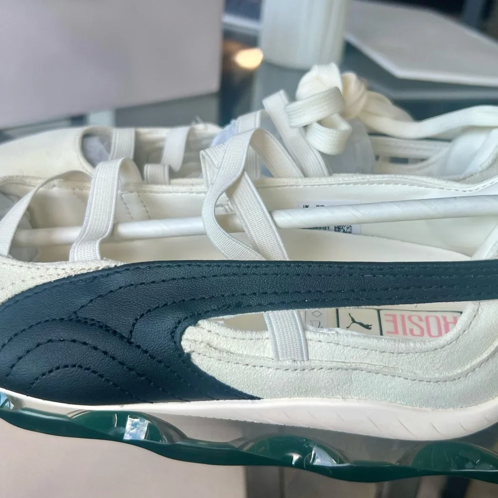 Puma Black Ballet Sneakers - Picture 1 of 8